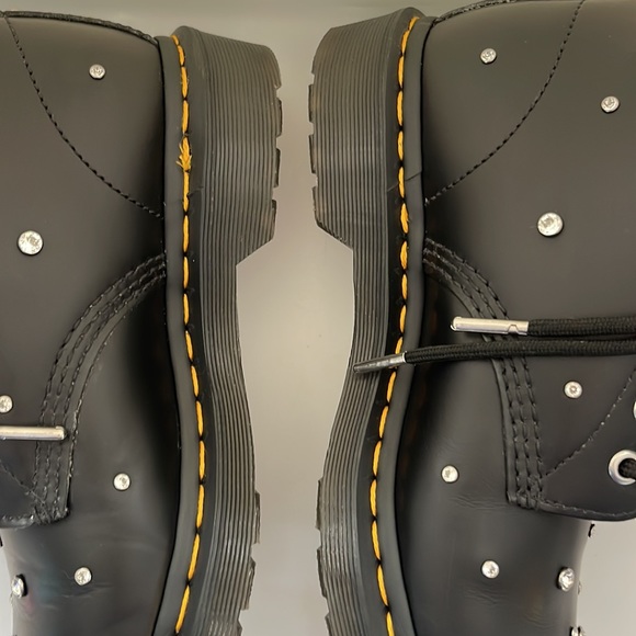 Dr. Martens x Swarovski 1460 Leather Lace up Boots. - Picture 7 of 10